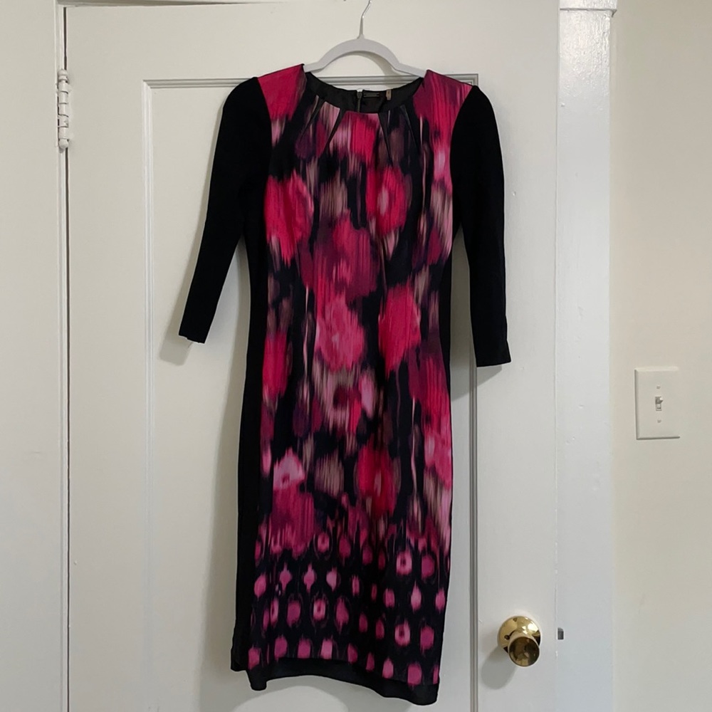 Elie Tahari knee length-midi dress